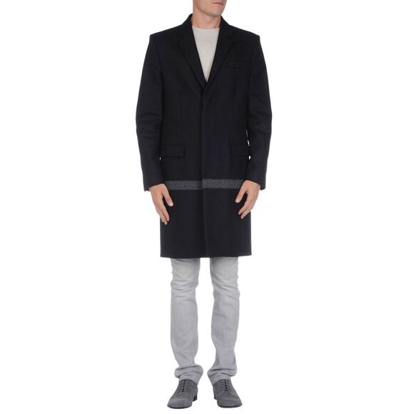 Marc Jacobs Mens Wool Blend Coat 38 Regular Black - NWT $1950 - Made In Italy - Picture 1 of 2